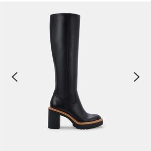 Dolce Vita Corry H20 Black Knee High Boots Size 7